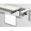 EMBOUTS INFO + RAIL BLANC (L+R) ARTI TEQ 2 - Cimaise Tableau