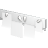 BLANK MAGNETIC RAIL INFO 200 CM (INCLUTED FIXING MATERIAL, AND RAIL PACKAGE) ARTI TEQ 2 - Cimaise Tableau