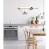 INFO BINARIO MAGNETICO BIANCO 200 CM ((INCLUDE FERRAMENTA DI FISSAGGIO E TERMINALI DEL BINARIO) ARTI TEQ 7 - Cimaise Tableau 