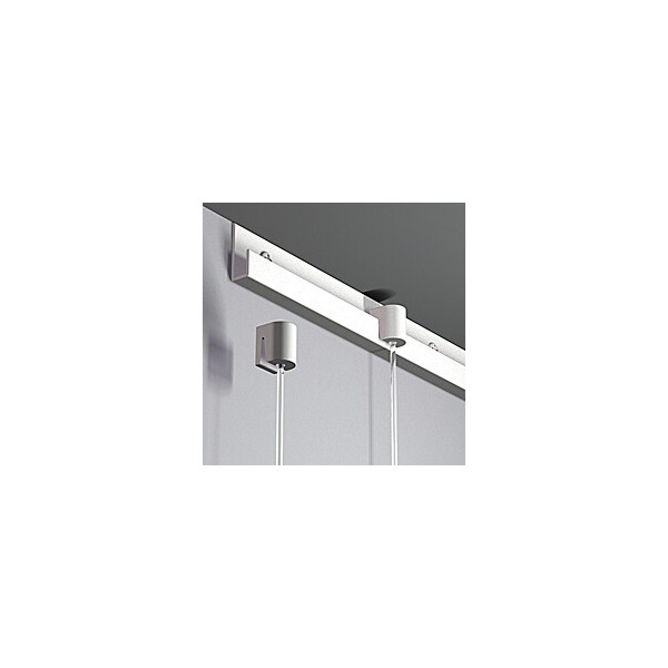 Classic "J" rail picture rail 20 kg (size of your choice) - picture rail fixing for artiteq painting ARTI TEQ 3 - Cimaise Tablea