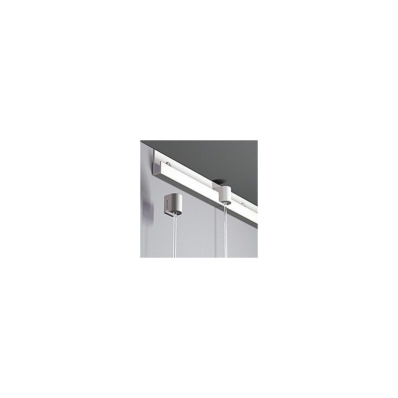 Guardasilla Classic Rail "J" 20 kg (tamaño a elegir) - Fijación de guardasilla para cuadro artiteq ARTI TEQ 3 - Cimaise Tableau 