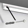 Classic picture rail "J" 20 kg (size of your choice) - picture rail fixing for pictures ARTI TEQ 5 - Cimaise Tableau 