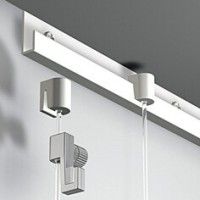 Classic "J" rail picture rail 20 kg (size of your choice) - picture rail fixing for artiteq painting ARTI TEQ 6 - Cimaise Tablea