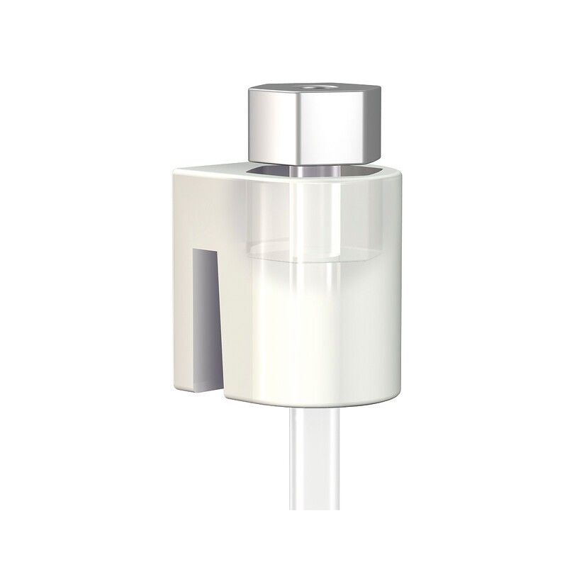 Gancho cilíndrico + Hilos de perlón hexagonales - fijación a riel para cuadros artiteq ARTI TEQ 1 - Cimaise Tableau 