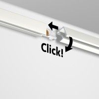 Cimaise contour rail + Clips (Options) ( A coller ou a visse ) - accrochage cimaise tableau artiteq ARTI TEQ 9 - Cimaise Tableau