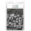 Clips de fixation pour contour rail ( par 5) - accrochage cimaise tableau artiteq