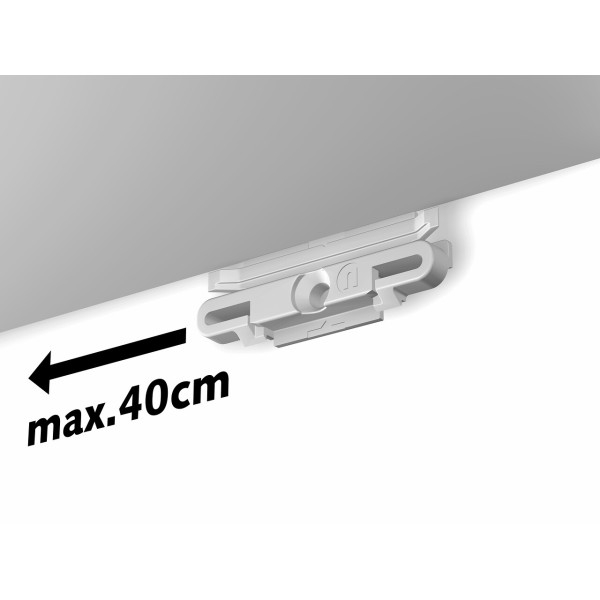 MiniClick R10+ Clips Picture Rail (Options) - hanging picture rail newly ARTI TEQ 7 - Cimaise Tableau 