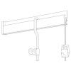 Newly Professional R30 Picture Rail + Fixing Clips - Picture Hanging System Newly 6 - Cimaise Tableau 