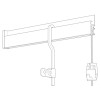 Newly Professional R30 picture rail + fixing clips - hanging picture rail newly Newly 6 - Cimaise Tableau