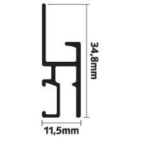 Cimasa Professional R30 + Clips di fissaggio - sospensione cimasa tableau newly 7 - Cimasa Tableau