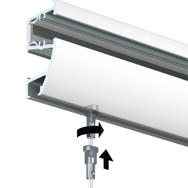 Barra para silla Combi pro light (tamaño a elegir) ARTI TEQ 3 - Cimaise Tableau 