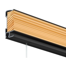 Art Strip Stuhlschiene für Zwischendecke 300 cm ARTI TEQ 1 - Cimaise Tableau