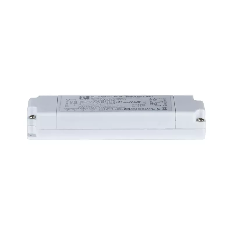 VDE Transfo électronique Flat Halogen AC max. 35-105W 230/12V 105VA - système d'accrochage et décoration