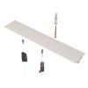 CIMAISE SHADOWLINE DRYWALL (FIXATION PLÂTRE) BLANC 13 MM 200 CM ARTI TEQ 4 - Cimaise Tableau 