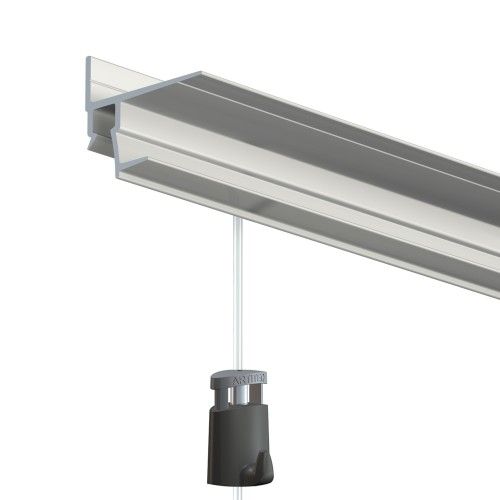 CIMASA SHADOWLINE MASONRY (FISCHI PER FISSAGGIO MURALE) BIANCO 200 CM ARTI TEQ 2 - Cimaise Tableau 