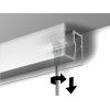 Cimaise Mini Ceiling click Newly R40 200 cm Newly 4 - Cimaise Tableau 