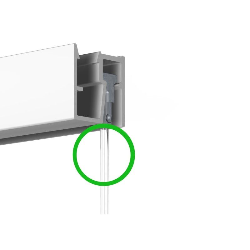 Cimaise Mini Plafond click Newly R40 200 cm Newly 5 - Cimaise Tableau 