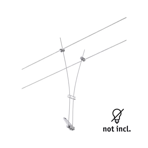 ,CorDuo Comet Spot GU5 individual, 3 máx. 50W regulable sistema de cable de 12V, PAULMANN 107 - Cimaise Tableau 