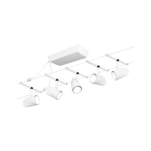 ,CorDuo Système sur câbles Cup Kit de base GU5,,3 max. 5x10W 230/12V Blanc dépoli,,,