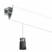 Cimaise Up Rail plafond 20 Kg 200 cm ARTI TEQ 8 - Cimaise Tableau