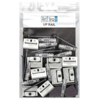 Pack clips de fixation pour cimaise Up Rail ( x 6) + Vis et Chevilles ARTI TEQ 1 - Cimaise Tableau 