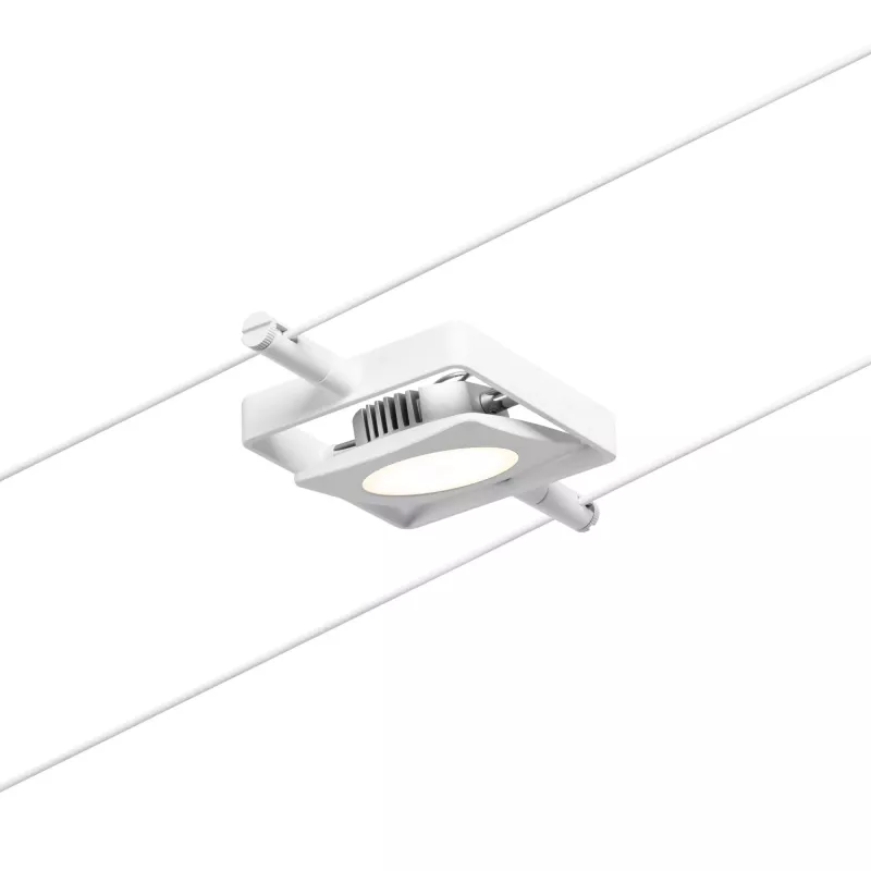 Kit base para sistema de cable LED MacLED CorDuo 5x250lm 5x4.5W 3000K 230/12V Blanco