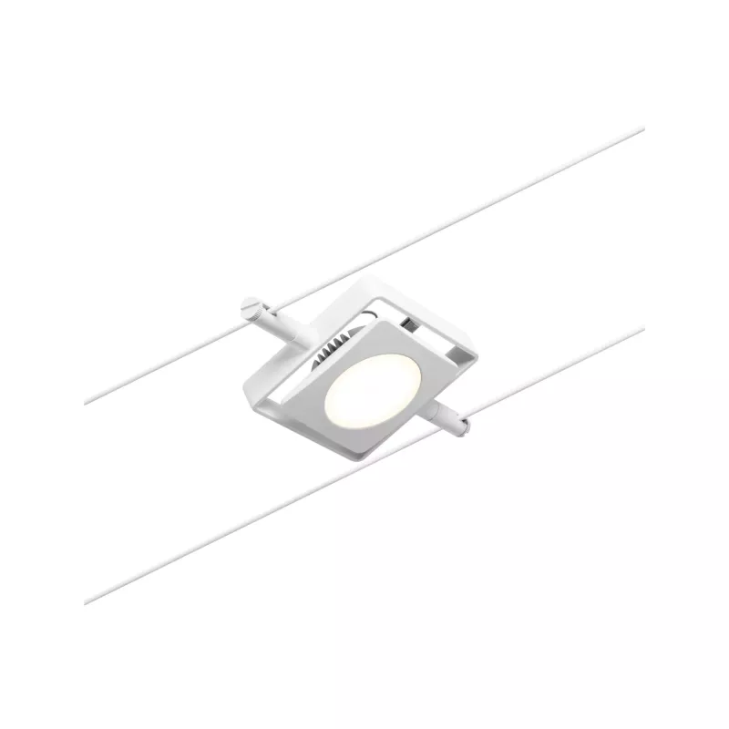 ,CorDuo Système sur câbles LED MacLED Spot individuel 250lm 4,,5W 3000K 12V Blanc dépoli,,, - système d'accrochage et décoration