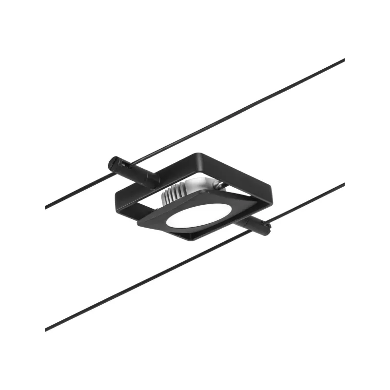 ,CorDuo Système sur câbles LED MacLED Spot individuel 250lm 4,,5W 3000K 12V Noir mat,,,