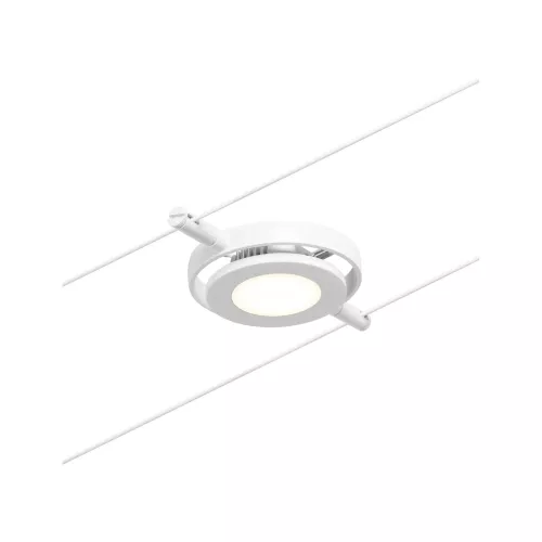 ,CorDuo Système sur câbles LED RoundMac Spot individuel 200lm 4,,5W 3000K 12V Blanc dépoli,,,