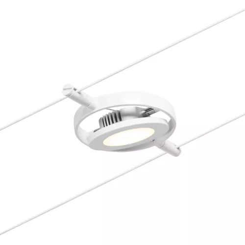 ,CorDuo Système sur câbles LED RoundMac Spot individuel 200lm 4,,5W 3000K 12V Blanc dépoli,,,