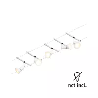 CorDuo Système sur câbles Salt Kit de base GU5,3 max. 5x10W 230/12V Blanc dépoli, - système d'accrochage et décoration - détail 1