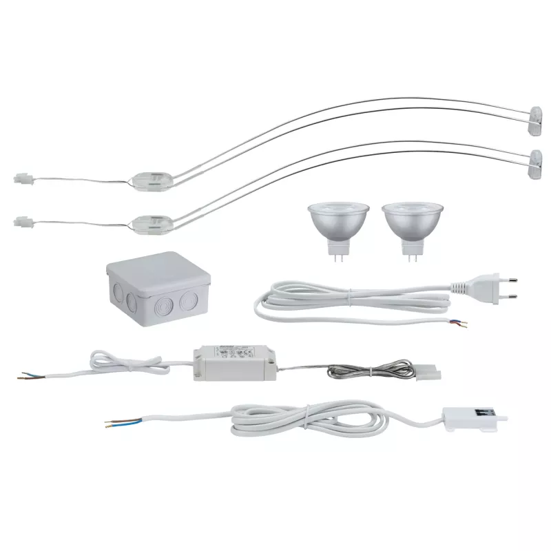 ,Iluminación LED Galería para muebles Top Assist II GU5,,3 2700K 2x230lm 230V 2x4W, PAULMANN 14 - Cimaise Tableau 