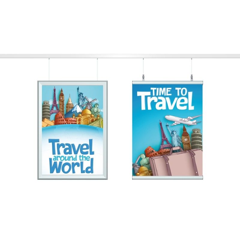 Riel de imagen Póster Snap (por 2 ALTO/BAJO) ARTI TEQ 4 - Cimaise Tableau 