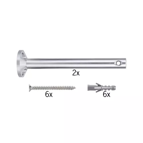 Cable system mounting kit, angle bracket/suspension