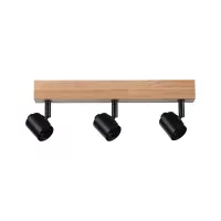 LED Strahler Arvid E27, max. 230 V, 3 x 20 W, dimmbar - système d'accrochage et décoration - détail 1