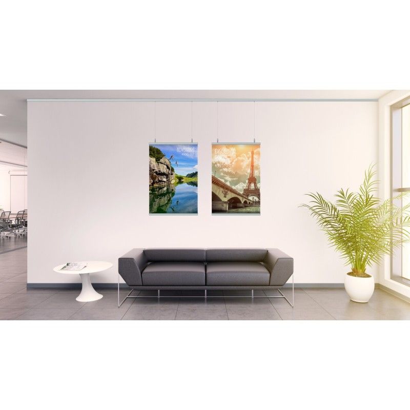 Cimaise Poster Snap (Set of 2 TOP/BOTTOM) ARTI TEQ 7 - Cimaise Tableau 