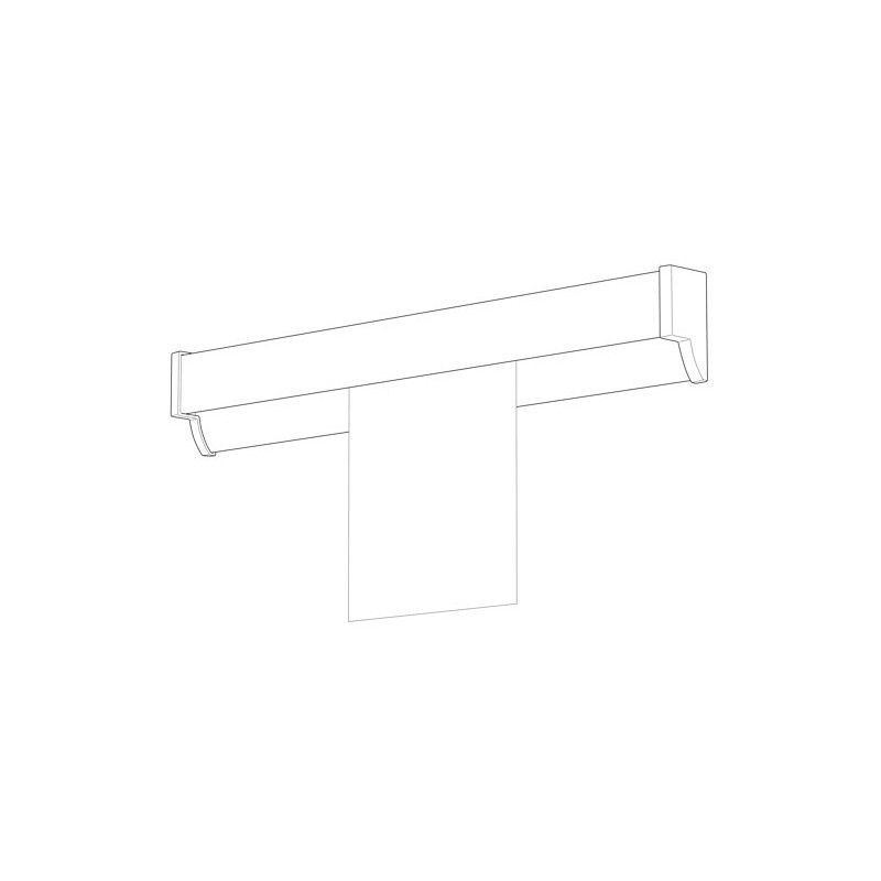 Cimise R50 Display Newly BLANCO Newly 8 - Cimaise Tableau 