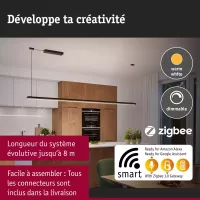 Linion Power Box Zigbee 230/24V max. 144W Schwarzes Signal - système d'accrochage et décoration - détail 5