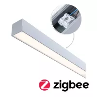 Linion Power Channel Power Supply Zigbee 230/24V 17W Matt Chrome 1m - système d'accrochage et décoration - détail 7