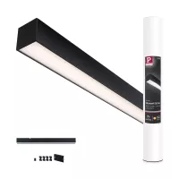 Linion 0.5m 24V 8.5W 3000K Black Signal Light Channel - système d'accrochage et décoration - détail 19