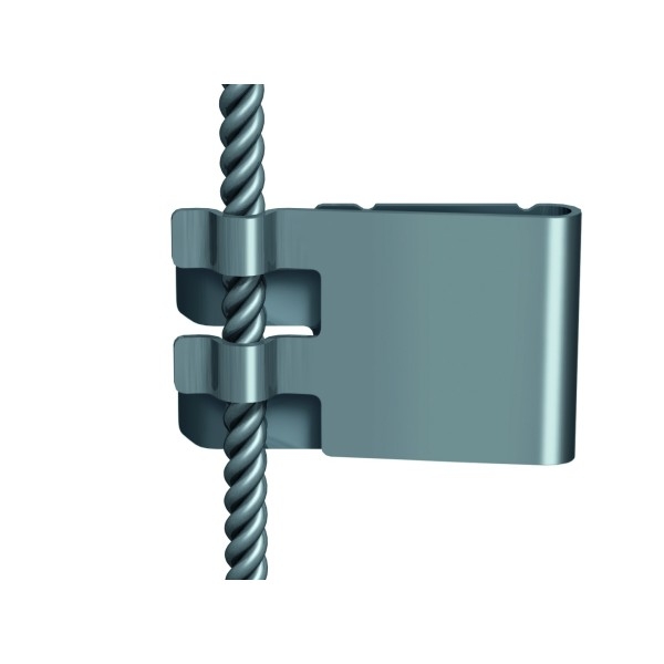 E-clip for steel wire ARTI TEQ 2 - Cimaise Tableau