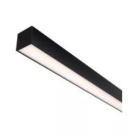 Linion Canal lumineux 1m 24V 17W 3000K Noir signal - système d'accrochage et décoration - détail 1