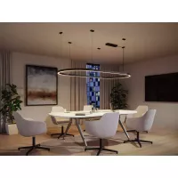 Linion Canal lumineux 1m 24V 17W 3000K Noir signal - système d'accrochage et décoration - détail 17