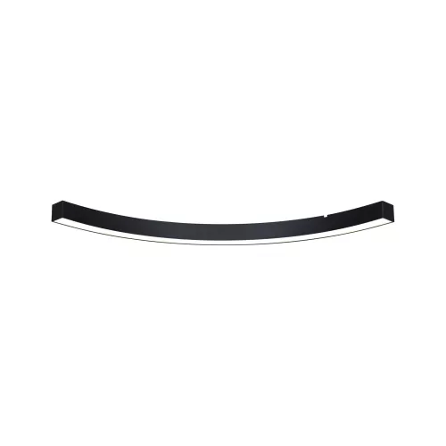 Luz de canal Linion de 90°, 24 V, 13 W, 3000 K, color negro.