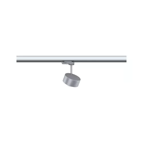 Foco LED para carril ProRail3 Aldan 533, 8 lm, 8 W, 4000 K, regulable, 230 V, color plata.
