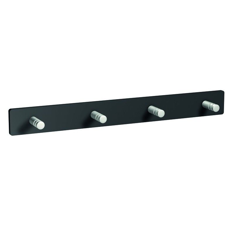 PORTE MANTEAU MAGNETIQUE 4 CROCHETS STANDARD ARTI TEQ 2 - Cimaise Tableau 