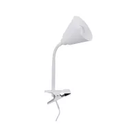 Spot pince Vitis Flexible arm cord switch Blanc 230V E14 - système d'accrochage et décoration - détail 3