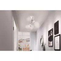 Spotlight Carolina GU10 230V max. 4x10W gradable Nickel - système d'accrochage et décoration - détail 3