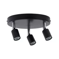 ,Spotlight Carolina IP44 GU10 230V max. 3x10W gradable Anthracite,,, - système d'accrochage et décoration - détail 1
