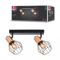Spotlight Lanka E14 230V max. 2x20W gradable - système d'accrochage et décoration - détail 6